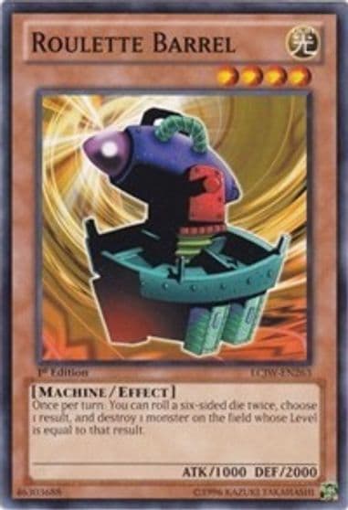 Roulette Barrel Legendary Collection 4: Joey's World Yu-Gi-Oh! card