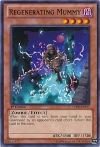 Regenerating Mummy Legendary Collection 4: Joey's World Yu-Gi-Oh! card