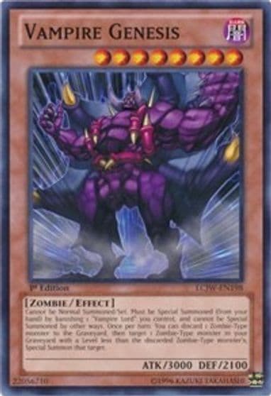 Vampire Genesis Legendary Collection 4: Joey's World Yu-Gi-Oh! card