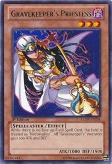 Gravekeepers Priestess Legendary Collection 4: Joey's World Yu-Gi-Oh! card