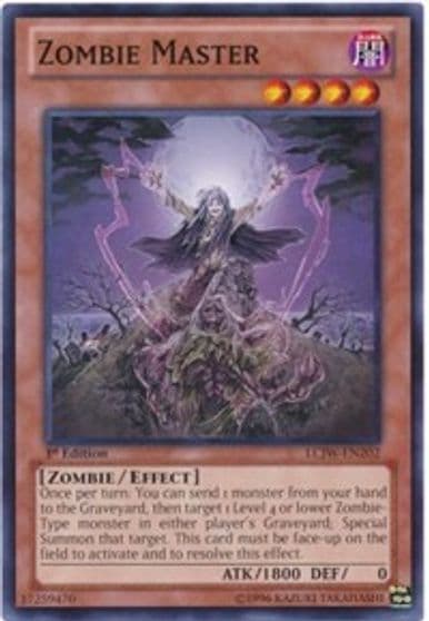 Zombie Master Legendary Collection 4: Joey's World Yu-Gi-Oh! card