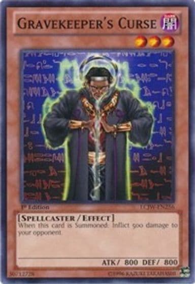 Gravekeepers Curse Legendary Collection 4: Joey's World Yu-Gi-Oh! card