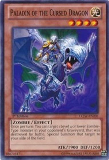 Paladin of the Cursed Dragon Legendary Collection 4: Joey's World Yu-Gi-Oh! card