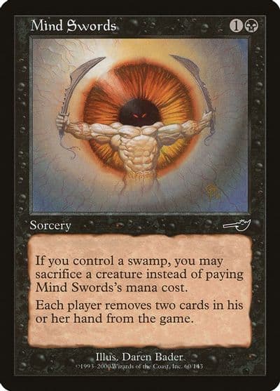 Mind Swords Nemesis Magic card