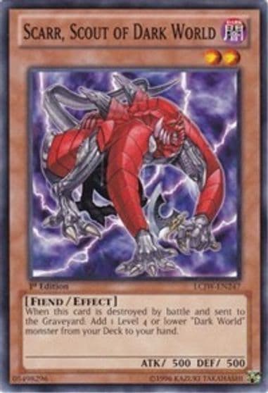 Scarr Scout of Dark World Legendary Collection 4: Joey's World Yu-Gi-Oh! card