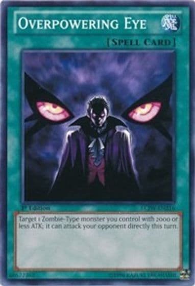 Overpowering Eye Legendary Collection 4: Joey's World Yu-Gi-Oh! card