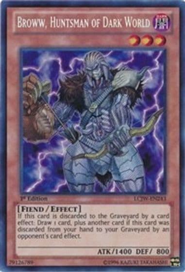Broww Huntsman of Dark World Legendary Collection 4: Joey's World Yu-Gi-Oh! card