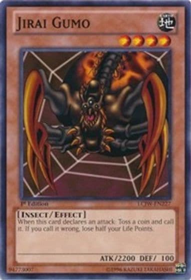Jirai Gumo Legendary Collection 4: Joey's World Yu-Gi-Oh! card