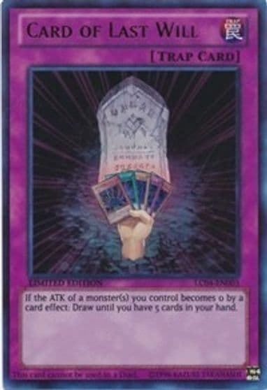 Card of Last Will Legendary Collection 4: Joey's World Yu-Gi-Oh! card
