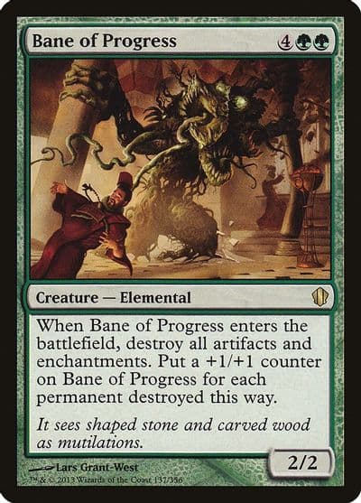 Bane of Progress Commander 2013 Magic card