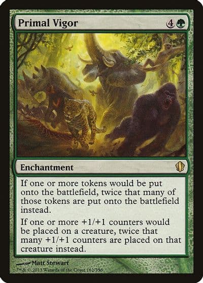 Primal Vigor Commander 2013 Magic card