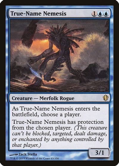 True Name Nemesis Commander 2013 Magic card