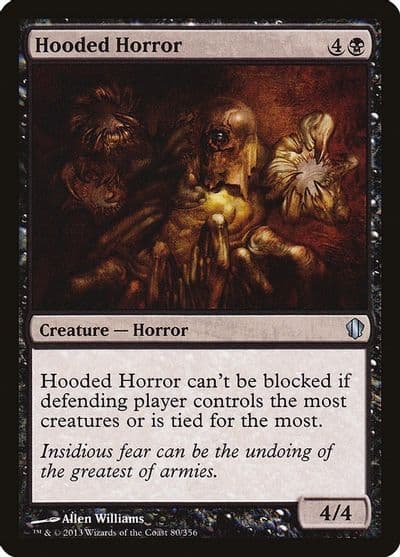 Hooded Horror Commander 2013 Magic card