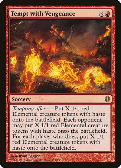 Tempt with Vengeance Commander 2013 Magic card