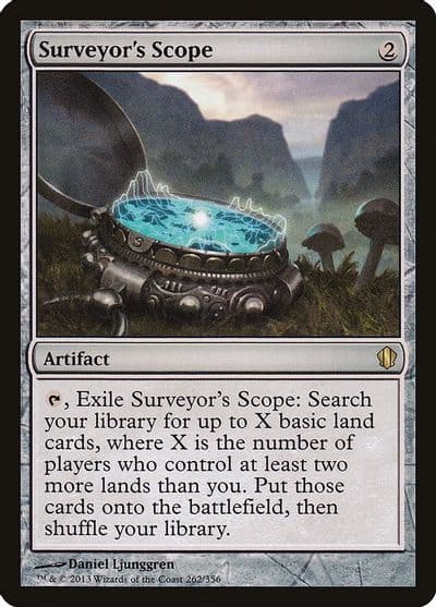 Surveyors Scope Commander 2013 Magic card