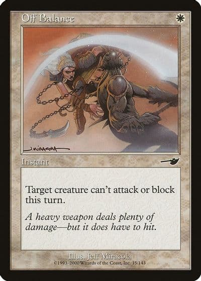 Off Balance Nemesis Magic card