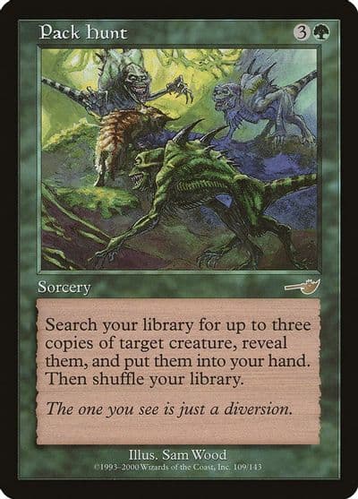 Pack Hunt Nemesis Magic card