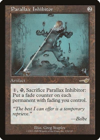 Parallax Inhibitor Nemesis Magic card