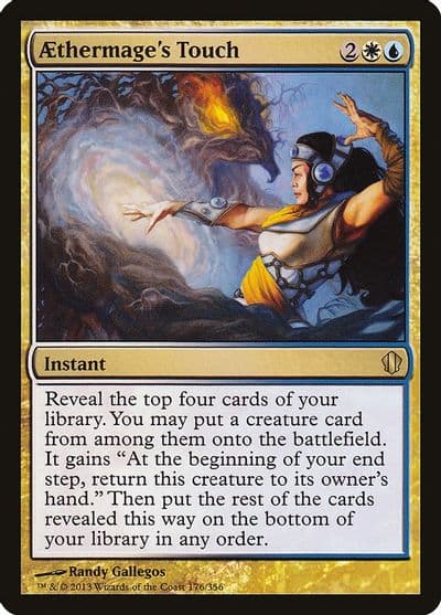 Aethermages Touch Commander 2013 Magic card