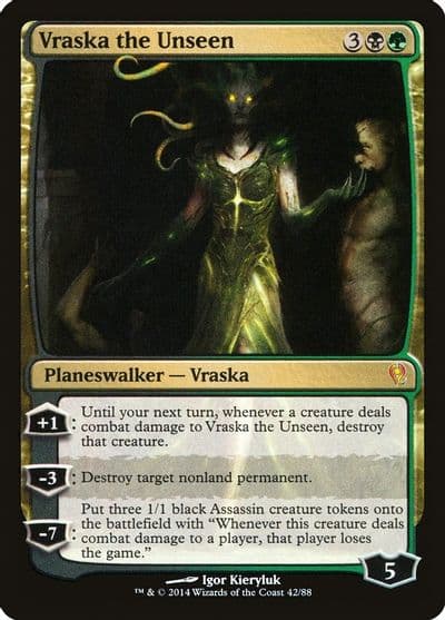 Vraska the Unseen Duel Decks: Jace vs. Vraska Magic card