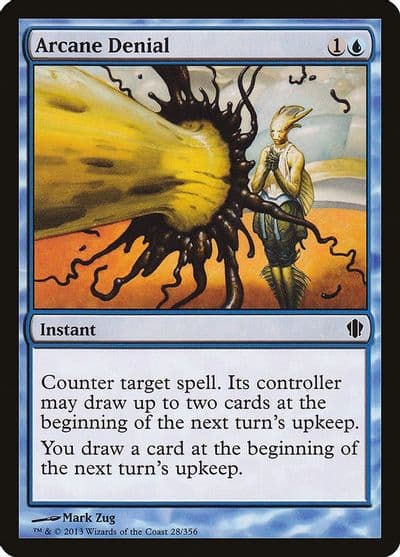 Arcane Denial Commander 2013 Magic card
