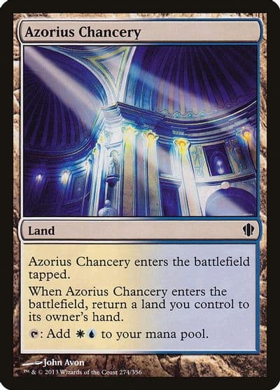 Azorius Chancery Commander 2013 Magic card