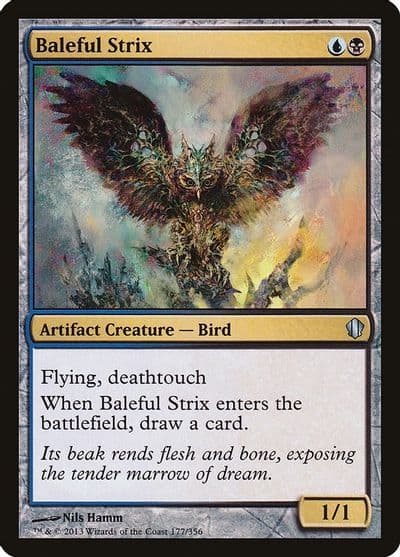 Baleful Strix Commander 2013 Magic card
