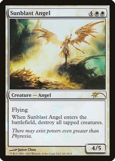 Sunblast Angel Media Promos Magic card