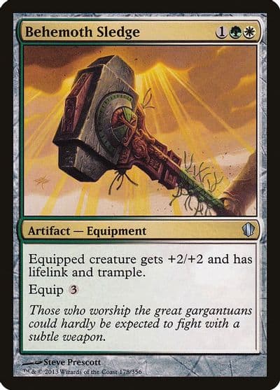 Behemoth Sledge Commander 2013 Magic card