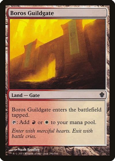 Boros Guildgate Commander 2013 Magic card