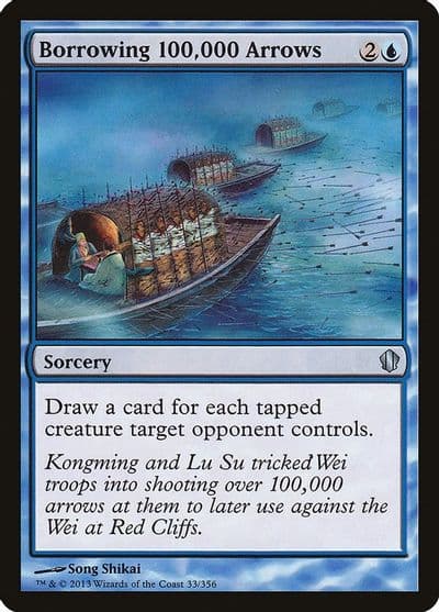 Borrowing 100000 Arrows Commander 2013 Magic card