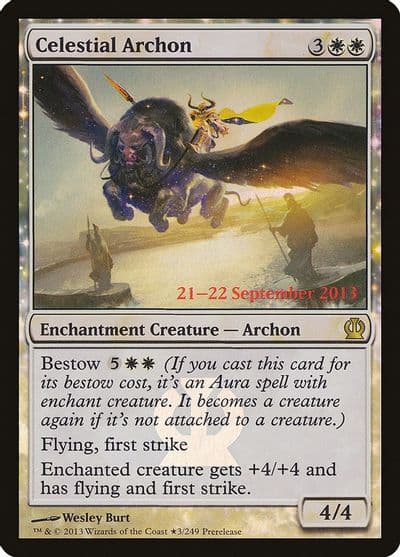 Celestial Archon Prerelease Cards Magic card