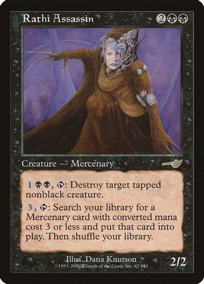 Rathi Assassin Nemesis Magic card