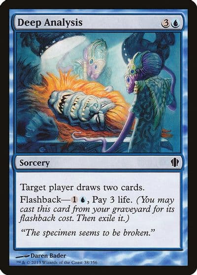 Deep Analysis Commander 2013 Magic card