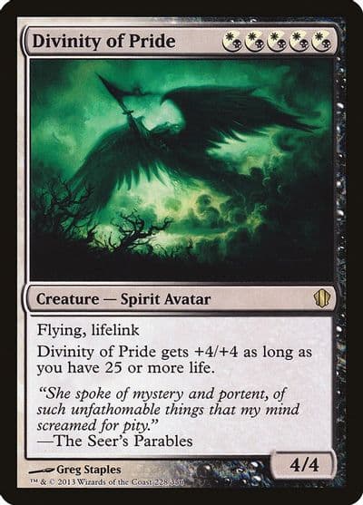 Divinity of Pride Commander 2013 Magic card