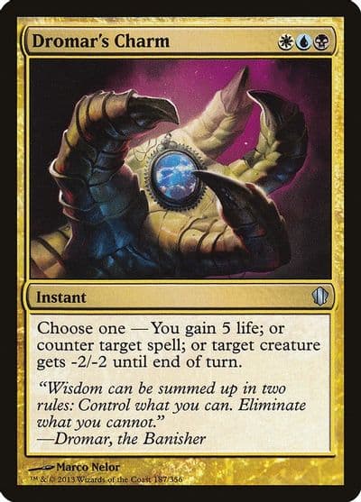 Dromars Charm Commander 2013 Magic card
