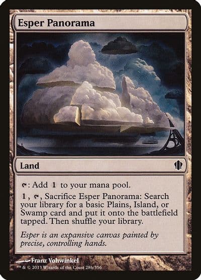 Esper Panorama Commander 2013 Magic card