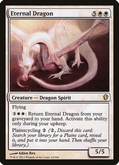 Eternal Dragon Commander 2013 Magic card