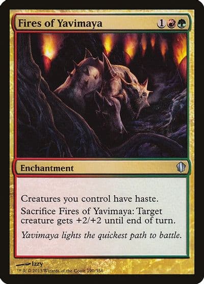Fires of Yavimaya Commander 2013 Magic card