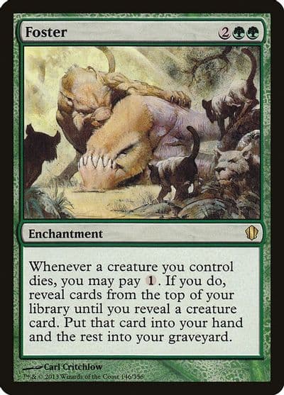 Foster Commander 2013 Magic card