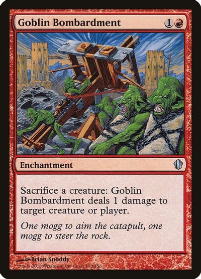 Goblin Bombardment Commander 2013 Magic card