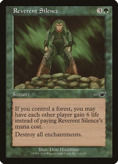 Reverent Silence Nemesis Magic card