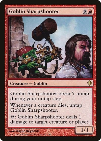 Goblin Sharpshooter Commander 2013 Magic card