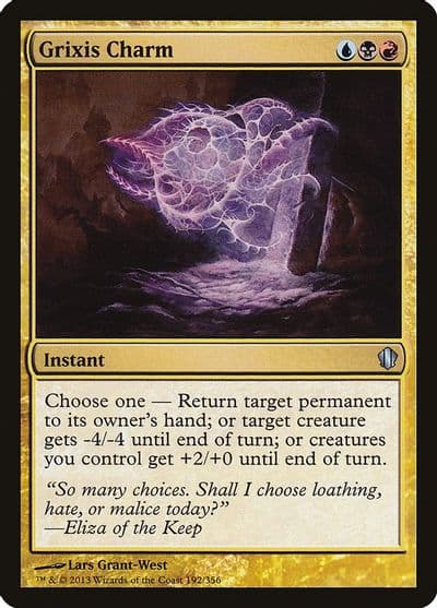 Grixis Charm Commander 2013 Magic card