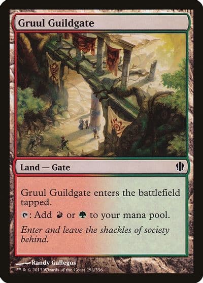 Gruul Guildgate Commander 2013 Magic card