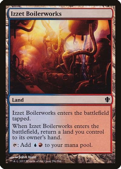 Izzet Boilerworks Commander 2013 Magic card