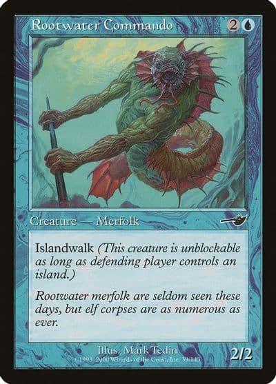 Rootwater Commando Nemesis Magic card