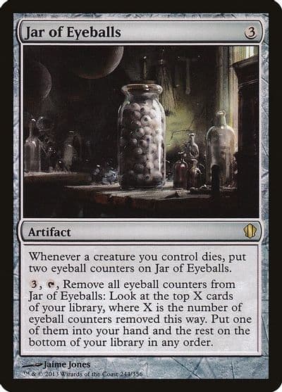 Jar of Eyeballs Commander 2013 Magic card