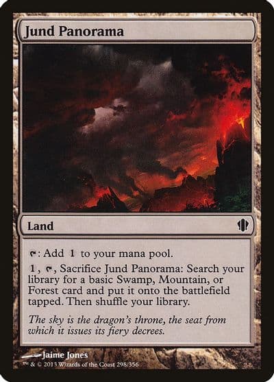Jund Panorama Commander 2013 Magic card