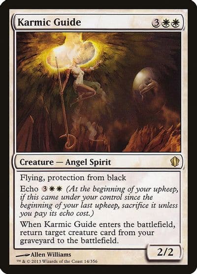 Karmic Guide Commander 2013 Magic card